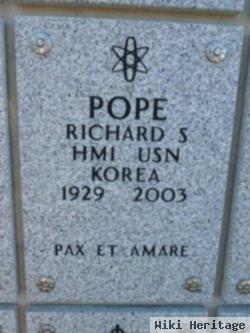 Richard S Pope