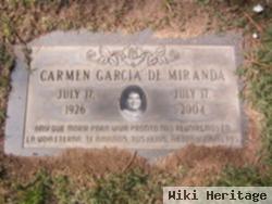 Carmen Garcia Miranda