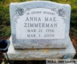 Anna Mae Dickel Zimmerman