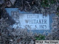 Lester L. Whitaker