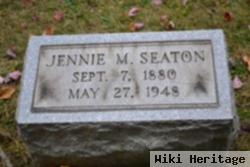 Jennie M Seaton