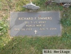 Richard Frederick "dick" Simmers