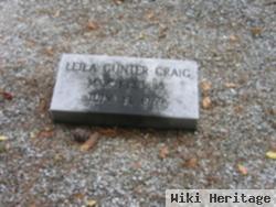 Leila Anora Gunter Craig