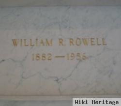 William R. "bill" Rowell