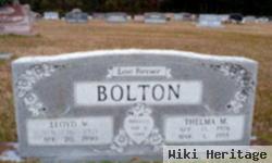 Lloyd W Bolton