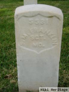 Sgt Samuel M Franklin