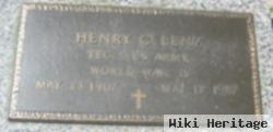 Henry G Lenz