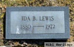 Ida B Bodkins Lewis