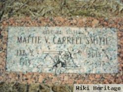 Mattie V Carrell Smith