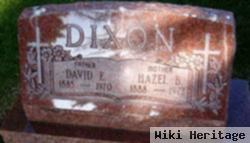 David E Dixon