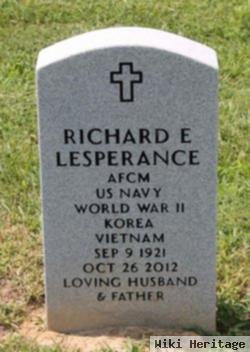 Richard E Lesperance