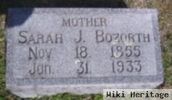 Sarah J. Bozorth