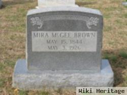 Mira Matilda Mcgee Brown