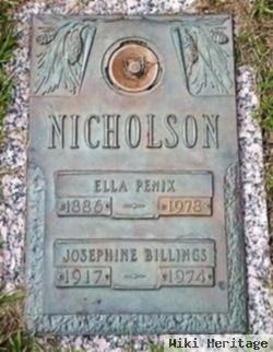 Ella Tobey Penix Nicholson