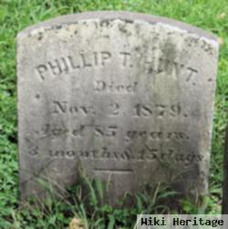 Phillip T Hunt