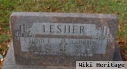 Lloyd F Lesher