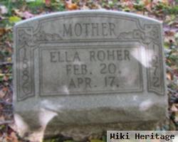 Ellen Rebecca "ella" Runk Roher