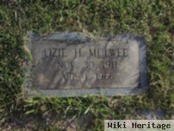 Ozie H Mulwee