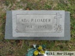 Ada Pauline Gallaher Loader