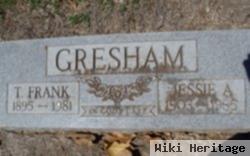 Thomas Franklin "frank" Gresham, Sr