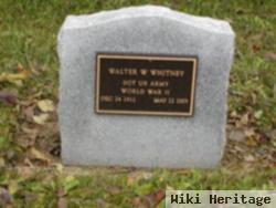 Walter W Whitney