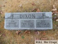 Infant Twin Son Dixon