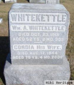 William A Whitekettle