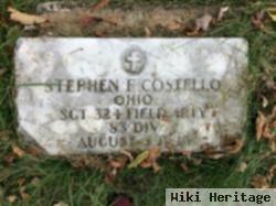 Stephen F Costello