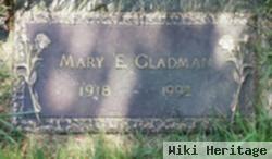 Mary E Gladman