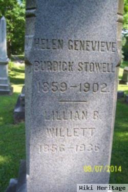 Helen Genevieve Burdick Stowell