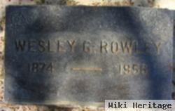 Wesley G. Rowley