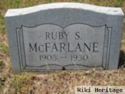 Ruby S Mcfarlane