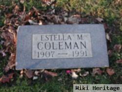 Estella M Coleman