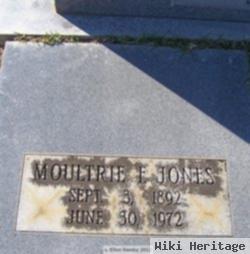 Moultrie F Jones