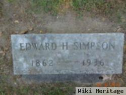Edward H Simpson