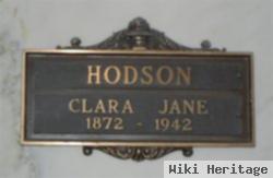 Clara Jane Prichard Hodson