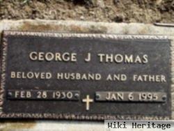 Sgt George J Thomas, Sr