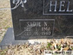 Sadie Elizabeth Norkett Helms