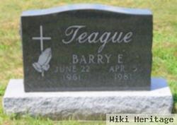 Barry E Teague