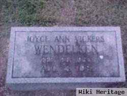 Joyce Ann Vickers Wendelken