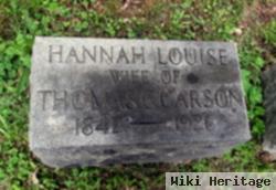 Hannah Louise Carson