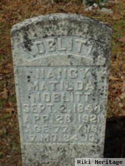 Nancy Matilda Noblitt