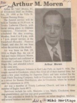 Arthur Melvin Moren