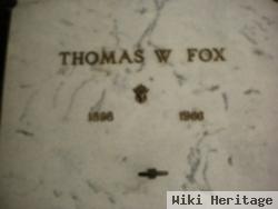 Thomas W Fox