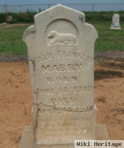 Willie Franklin Mabry