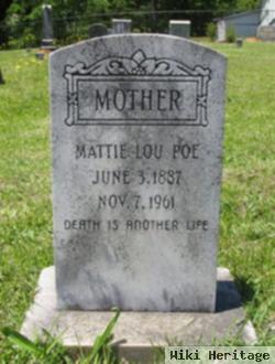 Mattie Lou Boatright Poe