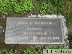 Jack D Robson