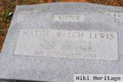 Hattie Welch Lewis