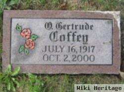 Ola Gertrude "gertie" Clostermery Coffey