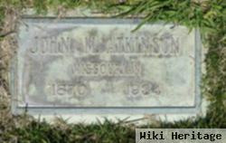 John Morgan Atkinson, Sr